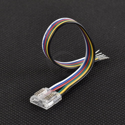 Złącze do taśmy LED - MC - RGB+CCT 12mm - COB - jednostronne z przewodem
