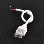 Złącze do taśmy LED hermetycznej - MCWP - MONO 10mm - COB/SMD - jednostronne z przewodem