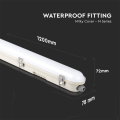 Hermetyczna oprawa liniowa LED 36W 120cm - VT-120136-M