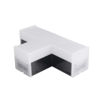 Łącznik LED 10W czarny "T" - do opraw liniowych - VT-4140