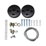 Zestaw montażowy do zawieszania opraw liniowych - SKU 10183