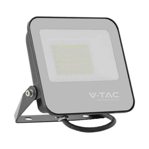 Naświetlacz LED 50W 185lm/W czarny -  VT-4456