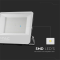 Naświetlacz LED 200W 185lm/W czarny - VT-44205