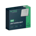 Naświetlacz LED 200W 185lm/W czarny - VT-44205