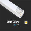 Oprawa liniowa LED 40W Linear biała - VT-7-40-W