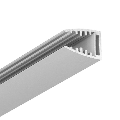 Profil aluminiowy LED MIKRO10 z mocowaniem - anodowany (do szyb 6mm)