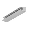Profil aluminiowy LED MIKRO10 z mocowaniem - anodowany (do szyb 6mm)