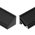 Profil aluminiowy LED CORNER16.v2 czarny anodowany z kloszem