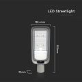 Lampa uliczna LED 50W 4270lm 85lm/W - VT-150050ST