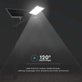 Solarna lampa uliczna LED z panelem fotowoltaicznym 70W 3500lm - VT-15300ST
