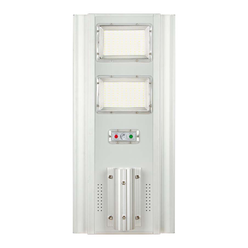 Solarna lampa uliczna LED z czujnikiem ruchu i panelem fotowoltaicznym 33W 2300lm - VT-20201ST