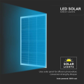 Solarna lampa uliczna LED z czujnikiem ruchu i panelem fotowoltaicznym 33W 2300lm - VT-20201ST