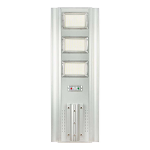 Solarna lampa uliczna LED z czujnikiem ruchu i panelem fotowoltaicznym 40W 3500lm - VT-30301ST