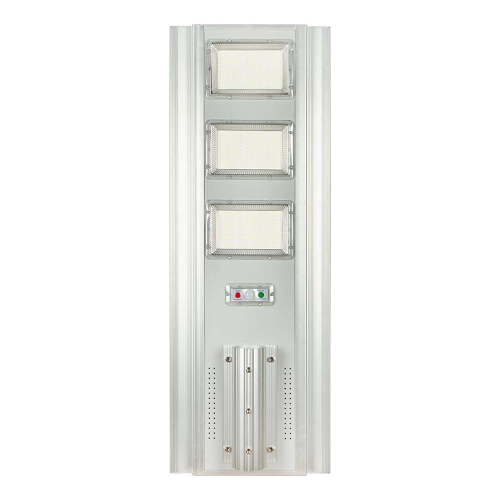 Solarna lampa uliczna LED z czujnikiem ruchu i panelem fotowoltaicznym 40W 3500lm - VT-30301ST