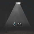 Solarna lampa uliczna LED z czujnikiem ruchu i panelem fotowoltaicznym 40W 3500lm - VT-30301ST