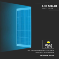 Solarna lampa uliczna LED z czujnikiem ruchu i panelem fotowoltaicznym 40W 3500lm - VT-30301ST