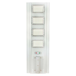 Solarna lampa uliczna LED z czujnikiem ruchu i panelem fotowoltaicznym 50W 4300lm - VT-40401ST