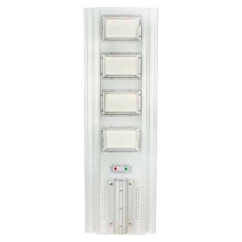 Solarna lampa uliczna LED z czujnikiem ruchu i panelem fotowoltaicznym 50W 4300lm - VT-40401ST