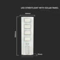 Solarna lampa uliczna LED z czujnikiem ruchu i panelem fotowoltaicznym 50W 4300lm - VT-40401ST