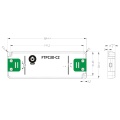 Zasilacz LED napięciowy w kompaktowej obudowie 12V 2.5A 30W FTPC30V12-C2 - wymiary
