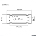 Lampa elewacyjna LED 9W 4000K - ARMA AR-K100