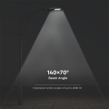 Solarna lampa uliczna LED z czujnikiem ruchu 40W 4800lm - VT-ST42