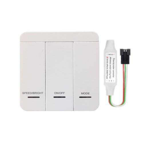 Sterownik LED do taśmy cyfrowej MONO WS2811 - 12-24V DC 2048 pixel - PX202