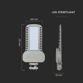 Lampa uliczna LED 100W 13500lm 135lm/W - VT-104ST