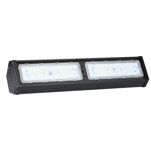 Oprawa liniowa LED 100W Linear HighBay 98lm/W czarna - VT-9-112