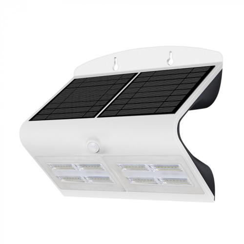 Lampa solarna LED z czujnikiem 6.8W 4000K 800lm - VT-767-7-W