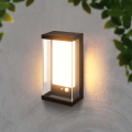 Solarna lampa elewacyjna LED z czujnikiem ruchu 1W 95lm 3000K - VT-1193-B