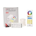 Sterownik LED - RGB /RGB+W /RGB+CCT - 1 strefowy - Pilot z uchwytem + odbiornik - zestaw