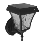 Solarna lampa elewacyjna LED 2W 110lm CCT - VT-982-S