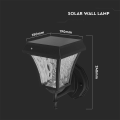Solarna lampa elewacyjna LED 2W 110lm CCT - VT-982-S