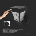 Solarna lampa elewacyjna LED 2W 110lm CCT - VT-982-S