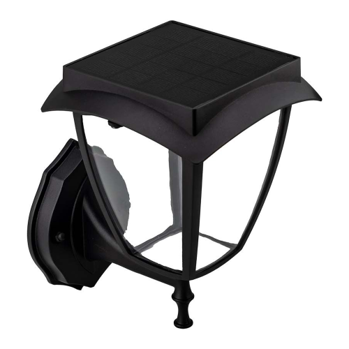 Solarna lampa elewacyjna LED 2W 110lm 3000K+6000K - VT-982