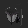Solarna lampa elewacyjna LED 2W 110lm 3000K+6000K - VT-982