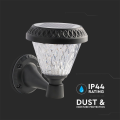 Solarna lampa elewacyjna LED 0.8W 75lm CCT z pilotem - VT-969