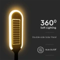 Solarna lampa LED z czujnikiem ruchu 5W 400lm - VT-945