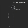 Solarna lampa LED 8W 500lm - VT-948