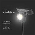 Solarna lampa LED 2W 40lm - VT-952
