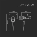 Solarna lampa LED 2W 40lm - VT-952