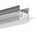Klosz zatrzaskowy "FOLED-27" satynowy do profili aluminiowych LED - 1mb - realizacja w profilu aluminiowym LED FOLED