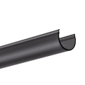 Klosz zatrzaskowy "G-22R" czarny do profili aluminiowych LED - 1mb