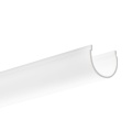 Klosz zatrzaskowy "G-22R" satynowy do profili aluminiowych LED - 3mb