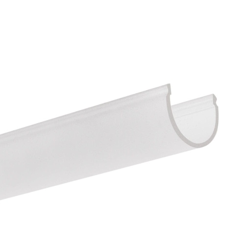 Klosz zatrzaskowy "G-22R" półprzezroczysty do profili aluminiowych LED - 2mb