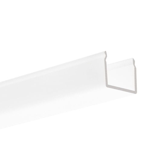 Klosz zatrzaskowy "G-22S" satynowy do profili aluminiowych LED - 2mb