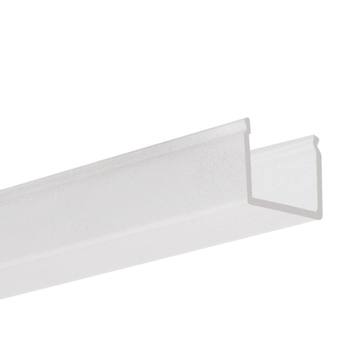 Klosz zatrzaskowy "G-22S" półprzezroczysty do profili aluminiowych LED - 3mb