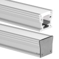 Klosz zatrzaskowy "HR-21" mleczny do profili aluminiowych LED - 3mb - realizacja w profilu aluminiowym LED HR-MAX