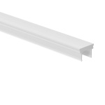Klosz zatrzaskowy "HR-21" półprzezroczysty do profili aluminiowych LED - 2mb